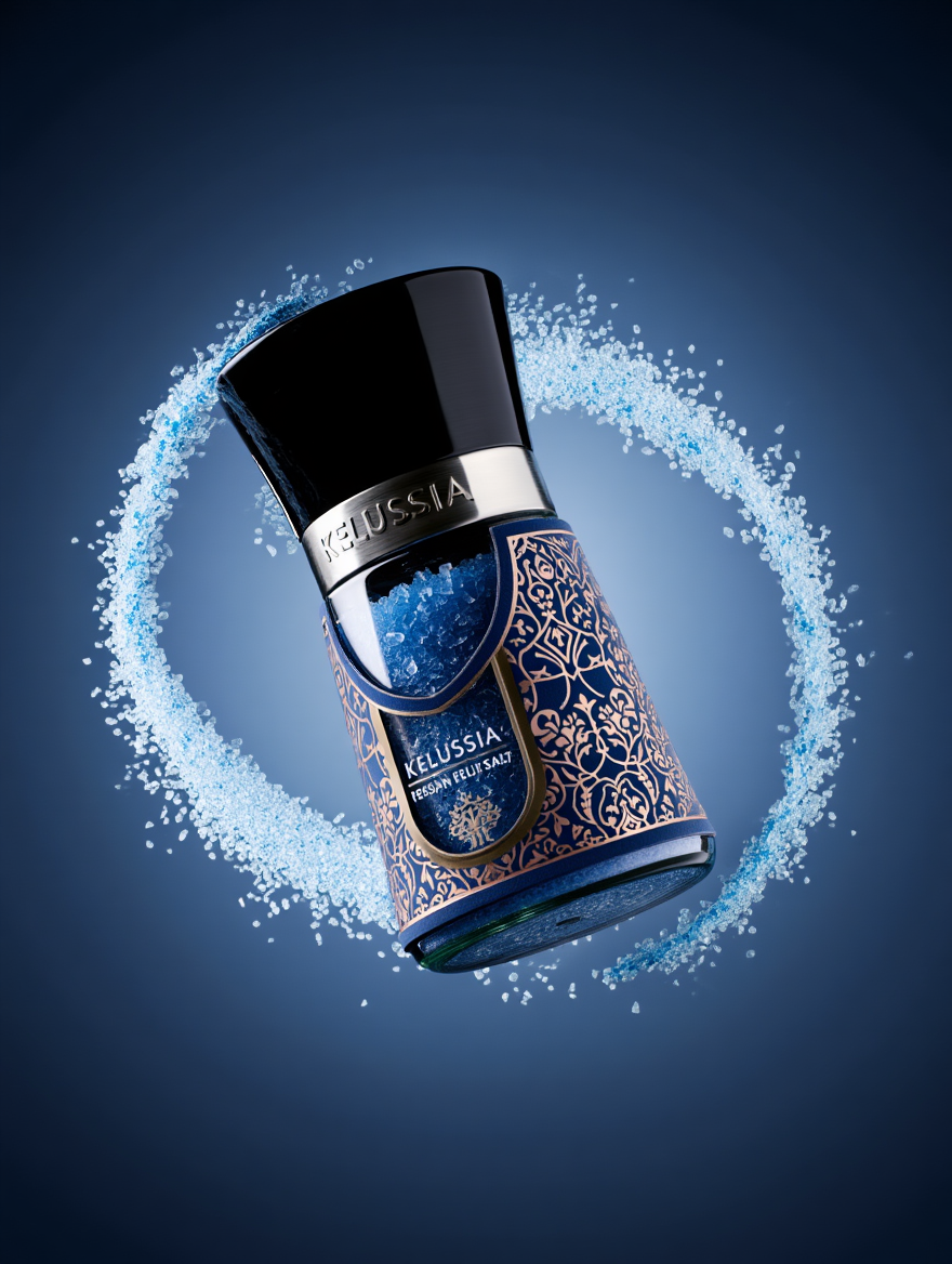 Kelussia Persian Blue Salt - Rarest Blue On Earth