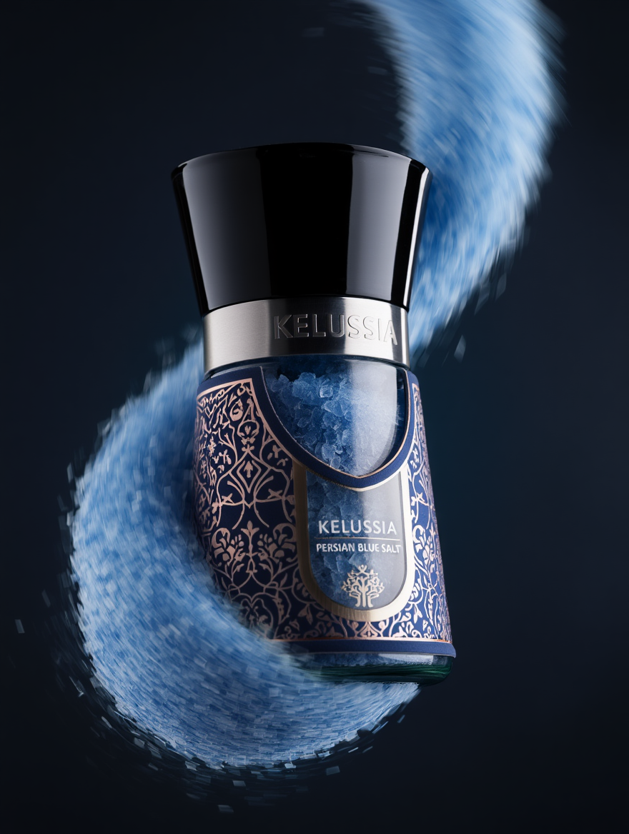 Kelussia Persian Blue Salt - Rarest Blue On Earth