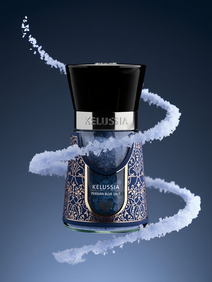 Kelussia Persian Blue Salt - Rarest Blue On Earth