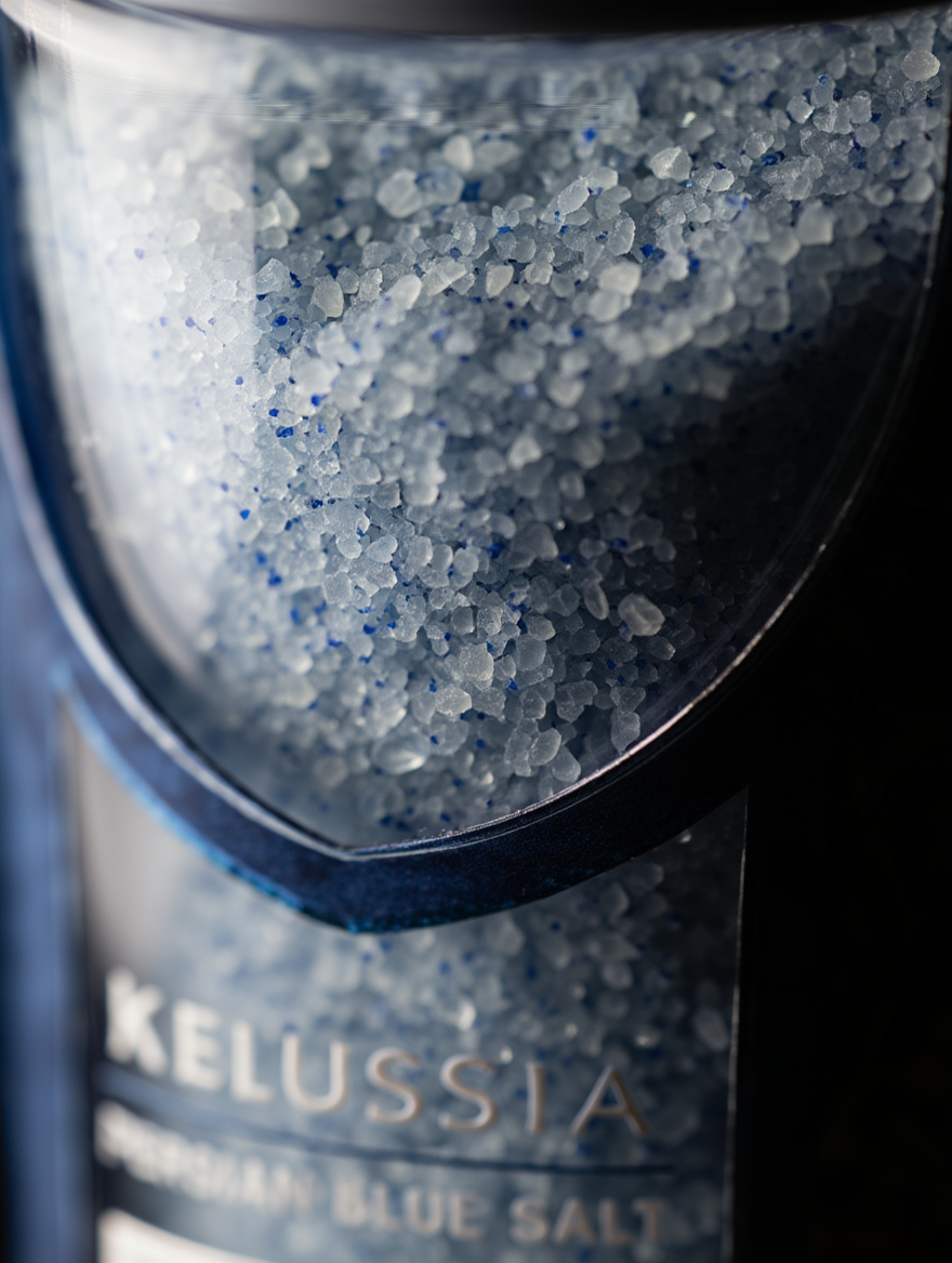 Kelussia Persian Blue Salt - Rarest Blue On Earth